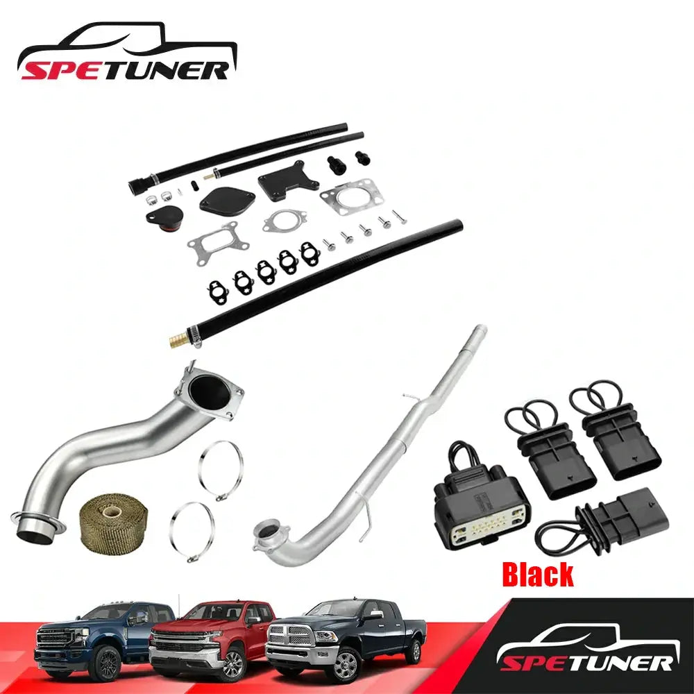 EGR/DPF/Downpipe/CAN BUS Plug Delete 2017+ L5P 6.6L Duramax All-in-One Kit |SPETUNER-112