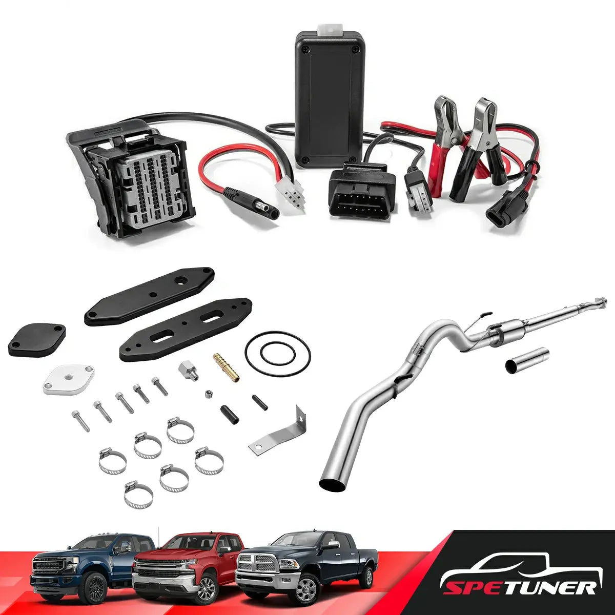 DPF/DEF/EGR/CCV Delete 2020+ Ford 6.7L Powerstroke All-in-One Kit |SPETUNER-16