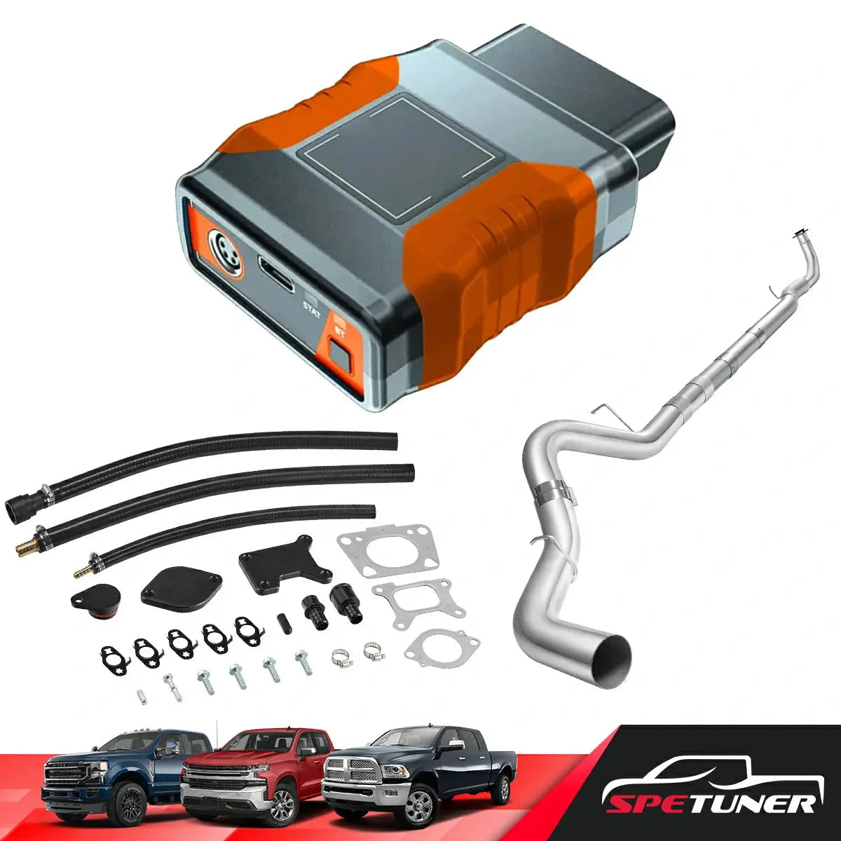 DPF/EGR/DEF Delete 2017+ L5P 6.6L Duramax All-in-One Kit|SPETUNER-15