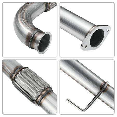 3" DPF Delete Race Exhaust Pipe for 2020-2024 Dodge RAM 1500 3.0L Ecodiesel SPETUNER