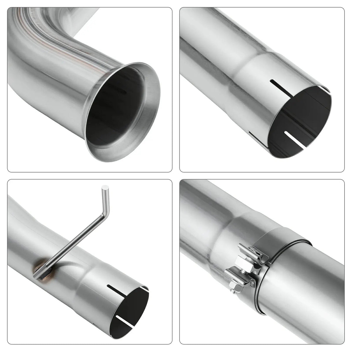 4‘’ Turbo-Back Exhaust System DPF Delete for 2003-2007 Ford 6.0L Powerstroke F-250/F-350/F-450 SPETUNER