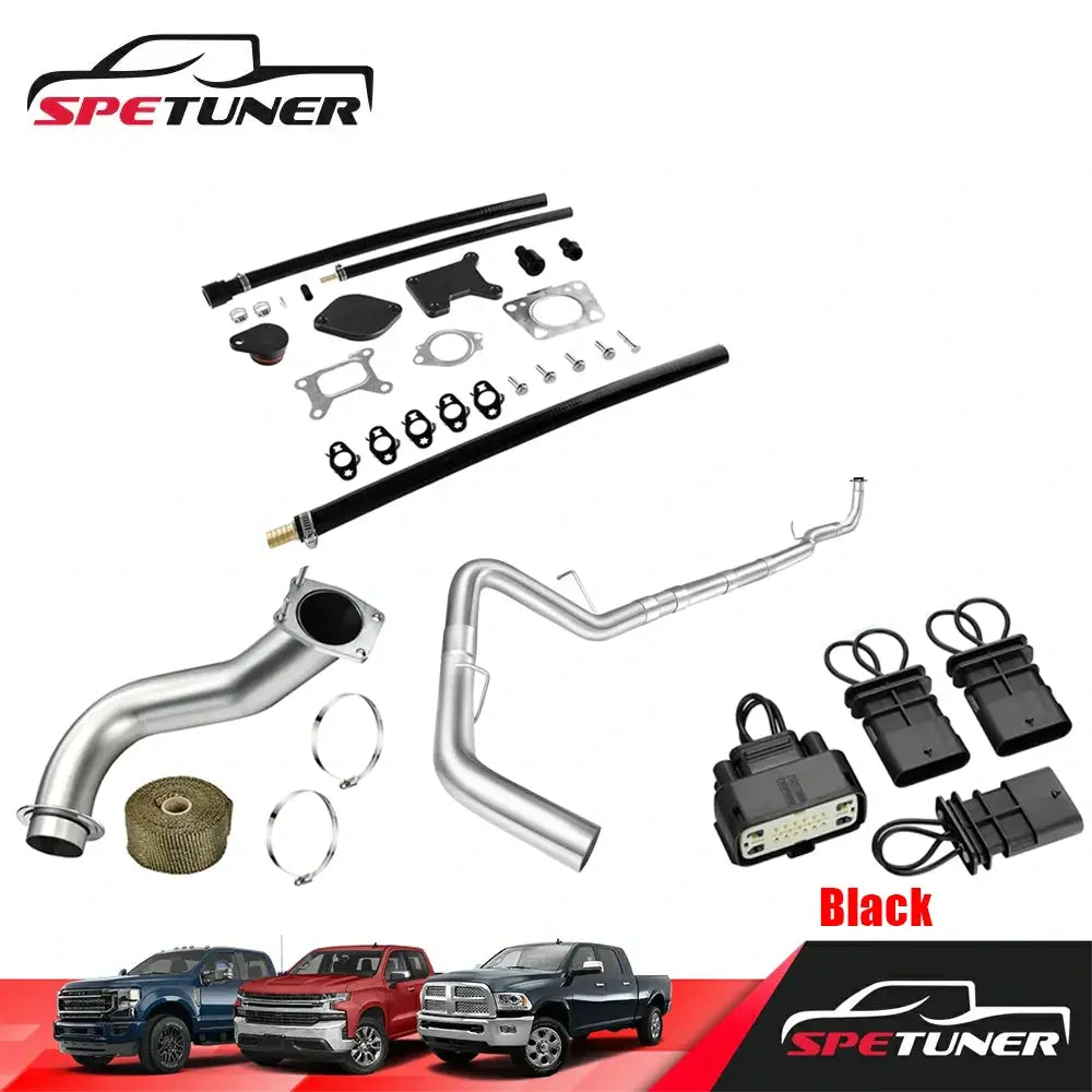 EGR/DPF/Downpipe/CAN BUS Plug Delete 2017+ L5P 6.6L Duramax All-in-One Kit |SPETUNER-113