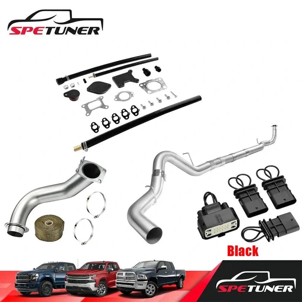 EGR/DPF/Downpipe/CAN BUS Plug Delete 2017+ L5P 6.6L Duramax All-in-One Kit |SPETUNER-118