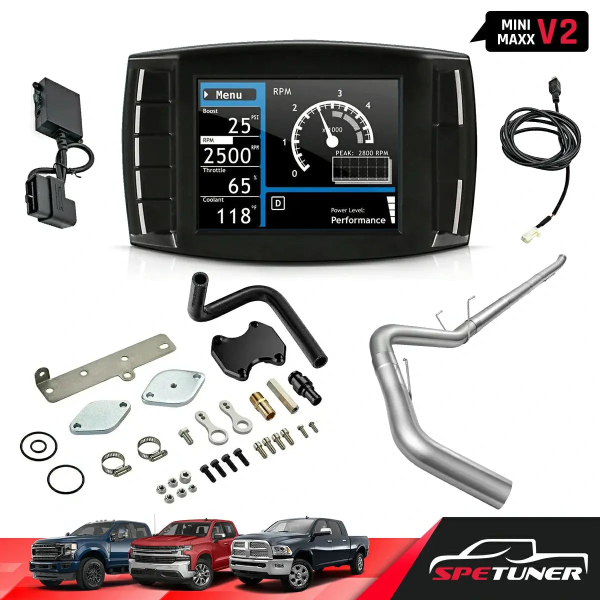 DPF/DEF/EGR Delete for Ram 2019-2021 6.7 Cummins All-in-One Kit SPETUNER