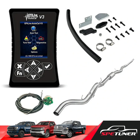 DEF/EGR/DPF Delete for GM 2004-2005 LLY 6.6L Duramax All-in-One Kit |SPETUNER-17