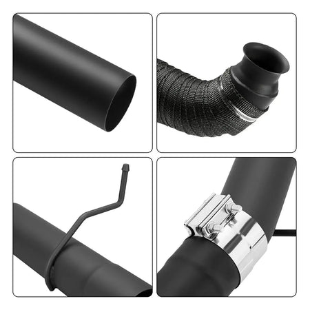 4"/5" 2017+ L5P 6.6 Duramax DPF Delete Race Pipe Chevy GMC SPETUNER