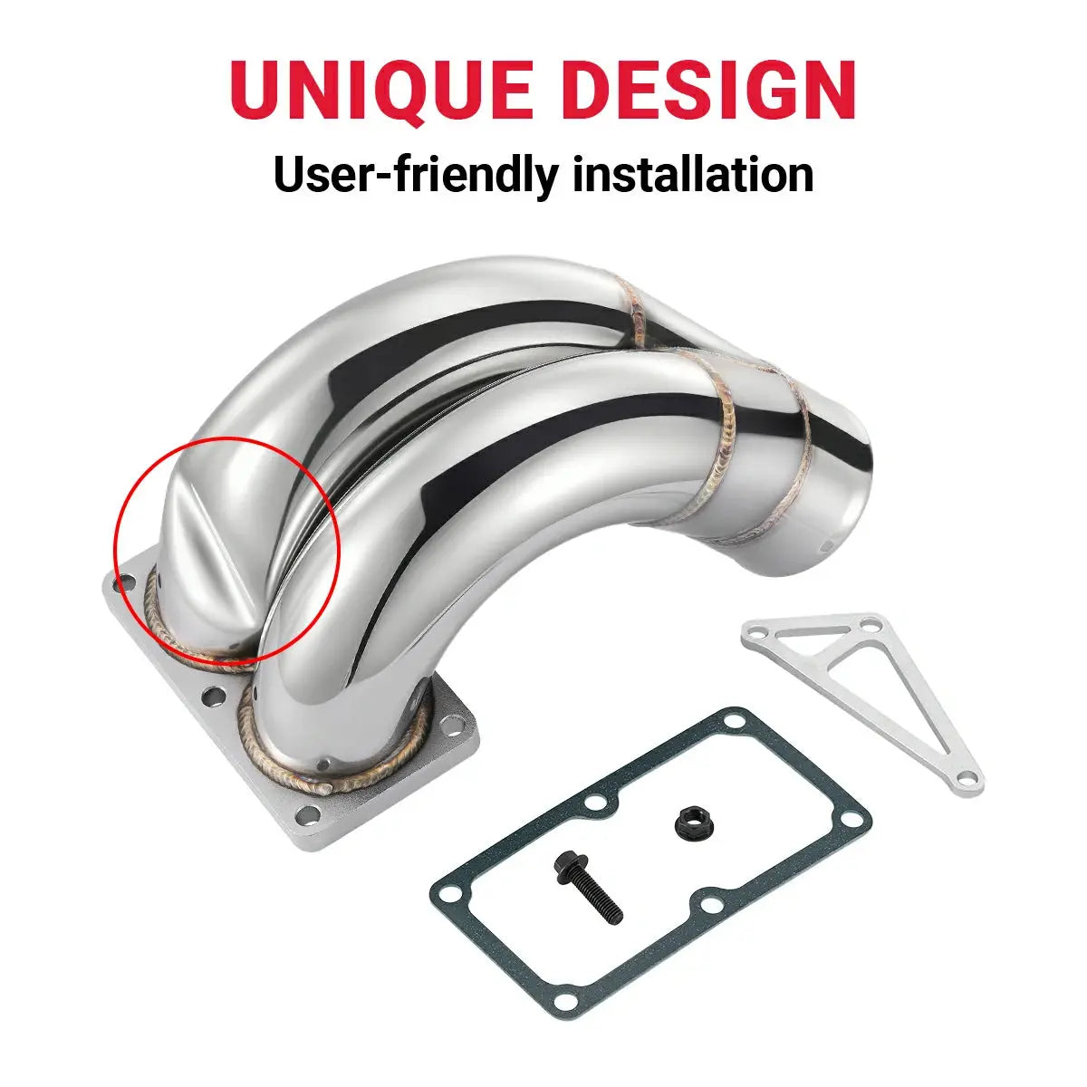 3.5‘’ Intake Manifold with Heating Element for Dodge Ram 2500/3500 6.7L Cummins 2007-2024 SPETUNER