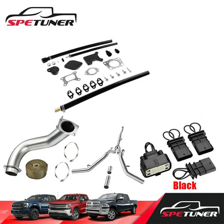 EGR/DPF/Downpipe/CAN BUS Plug Delete 2017+ L5P 6.6L Duramax All-in-One Kit |SPETUNER-122