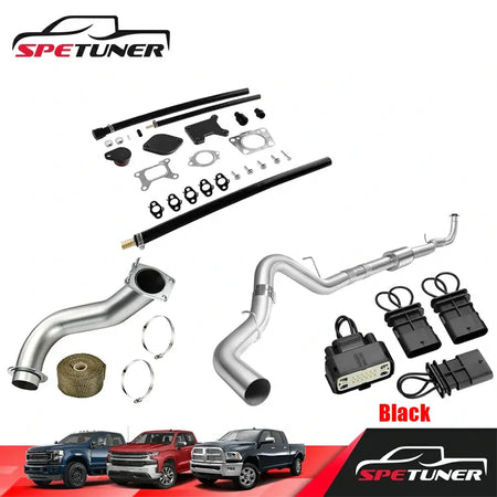 EGR/DPF/Downpipe/CAN BUS Plug Delete 2017+ L5P 6.6L Duramax All-in-One Kit |SPETUNER-120