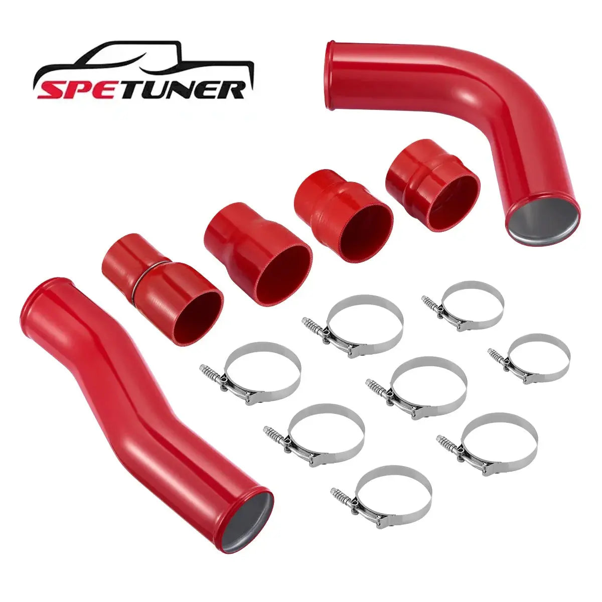 Intercooler Pipe Kit for 2010-2012 Dodge Ram 6.7 Cummins 2500/3500 SPETUNER