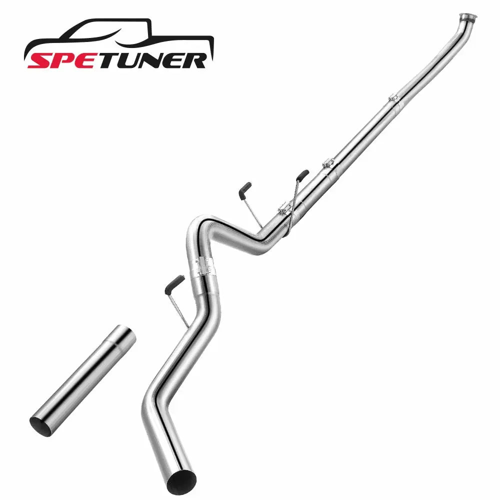 For 4"/5" 2004.5-2007 5.9L Cummins DPF Delete Race Pipe Dodge Ram 2500/3500 |SPETUNER-1