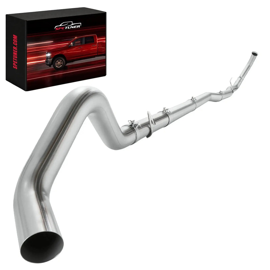 4‘’ Turbo-Back Exhaust System DPF Delete for 2003-2007 Ford 6.0L Powerstroke F-250/F-350/F-450 SPETUNER