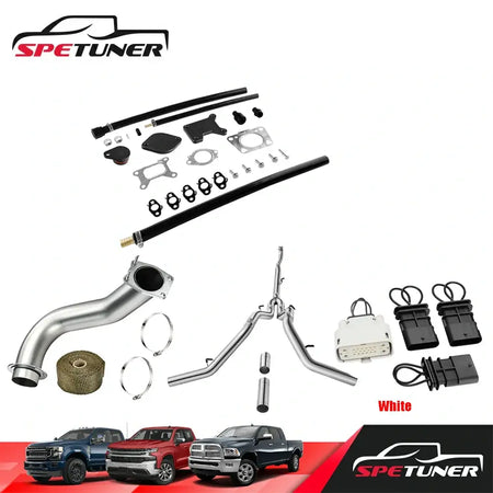 EGR/DPF/Downpipe/CAN BUS Plug Delete 2017+ L5P 6.6L Duramax All-in-One Kit |SPETUNER-127