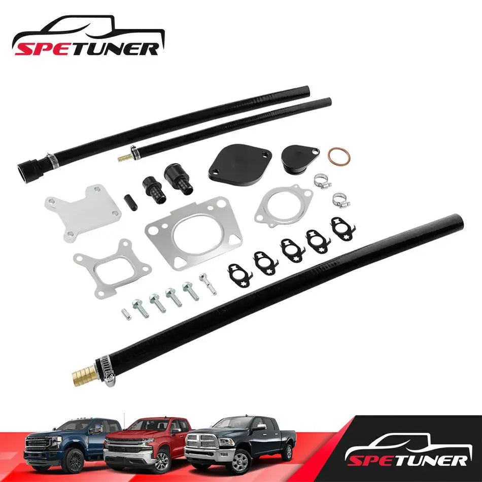 EGR Valve Cooler Delete Kit For  L5P 2017+6.6L Duramax SPETUNER