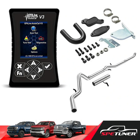 EGR/DPF/DEF Delete 2007.5-2010 LMM 6.6L Duramax All-in-One Kit SPETUNER