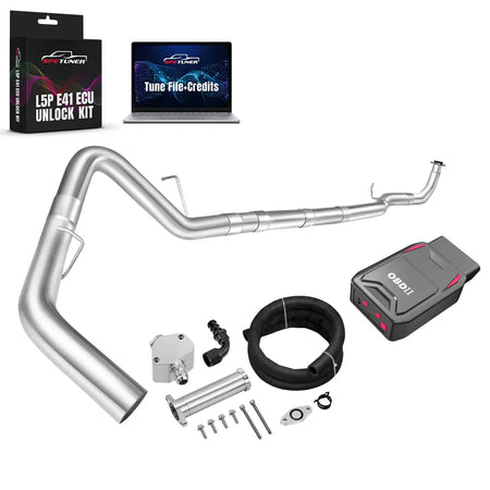 DPF/CCV/EGR/OBDII Tuner All-in-One Kit for 2017-2026 L5P 6.6L Duramax SPEtuner