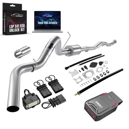 DPF/CCV/EGR/OBDII Tuner All-in-One Kit for 2017-2026 L5P 6.6L Duramax SPEtuner