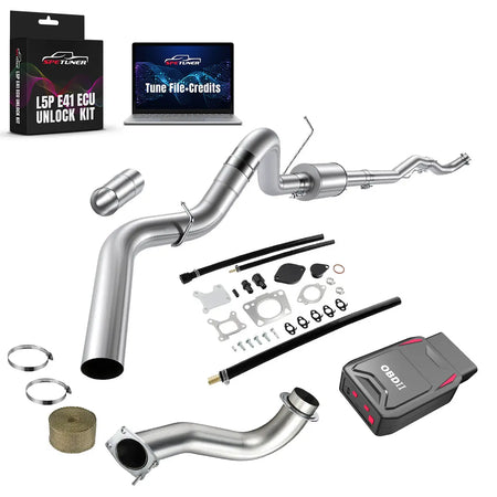 DPF/CCV/EGR/OBDII Tuner All-in-One Kit for 2017-2026 L5P 6.6L Duramax SPEtuner