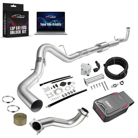 DPF/CCV/EGR/OBDII Tuner All-in-One Kit for 2017-2026 L5P 6.6L Duramax SPEtuner