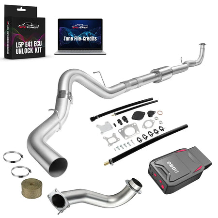 DPF/CCV/EGR/OBDII Tuner All-in-One Kit for 2017-2026 L5P 6.6L Duramax SPEtuner