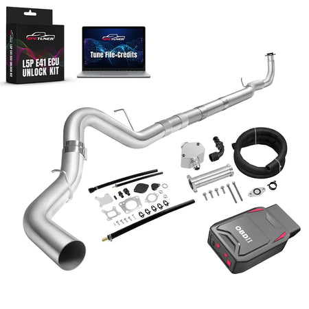 DPF/CCV/EGR/OBDII Tuner All-in-One Kit for 2017-2026 L5P 6.6L Duramax SPEtuner