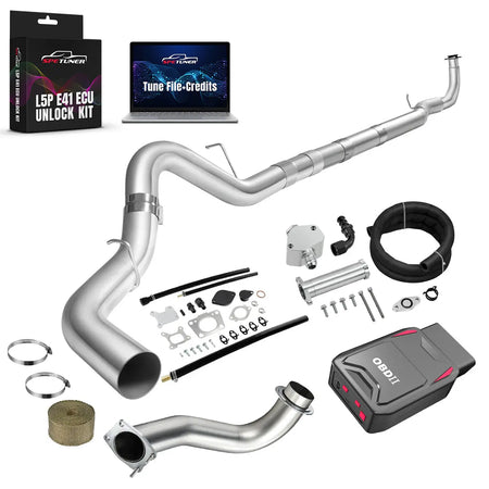 DPF/CCV/EGR/OBDII Tuner All-in-One Kit for 2017-2026 L5P 6.6L Duramax SPEtuner