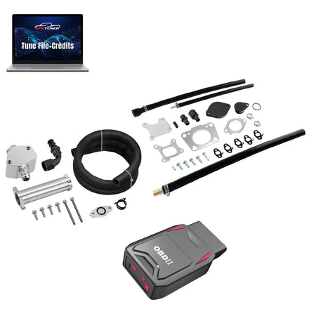 DPF/CCV/EGR/OBDII Tuner All-in-One Kit for 2017-2026 L5P 6.6L Duramax SPEtuner