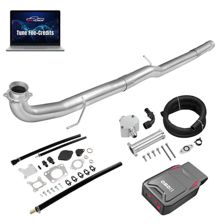 DPF/CCV/EGR/OBDII Tuner All-in-One Kit for 2017-2025 L5P 6.6L Duramax SPEtuner