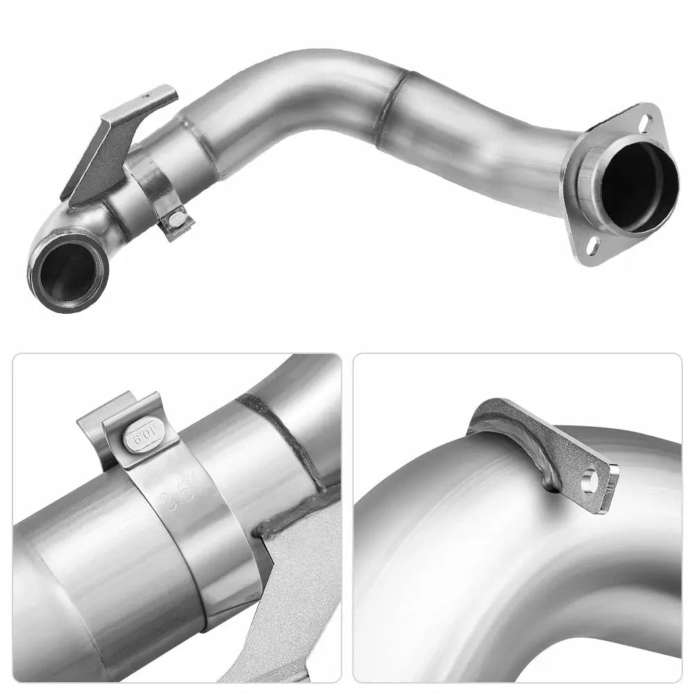 Downpipe Exhaust For 2015-2019 Ford 6.7L Powerstroke F250 F350 F450 F550 |SPETUNER-13