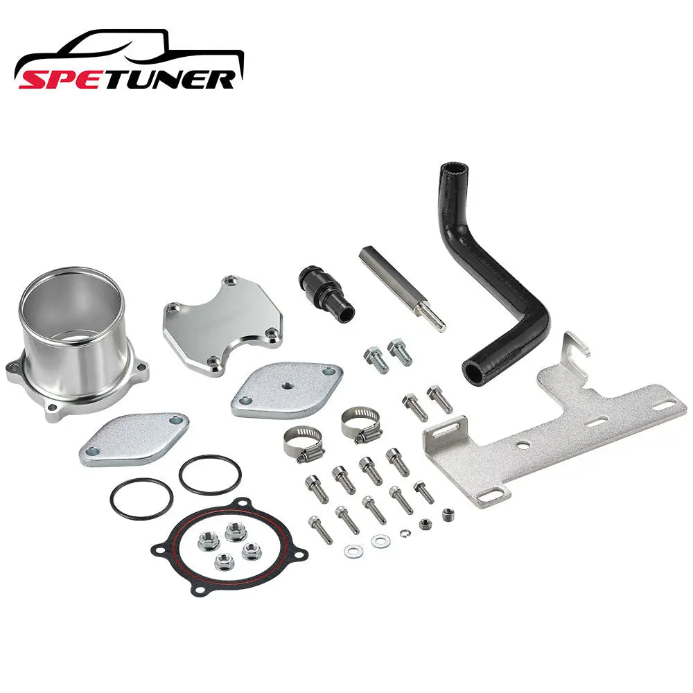 EGR Delete Kit For 2010-2012 Dodge Ram 6.7L Cummins Throttle Valve Cooler|SPETUNER-3