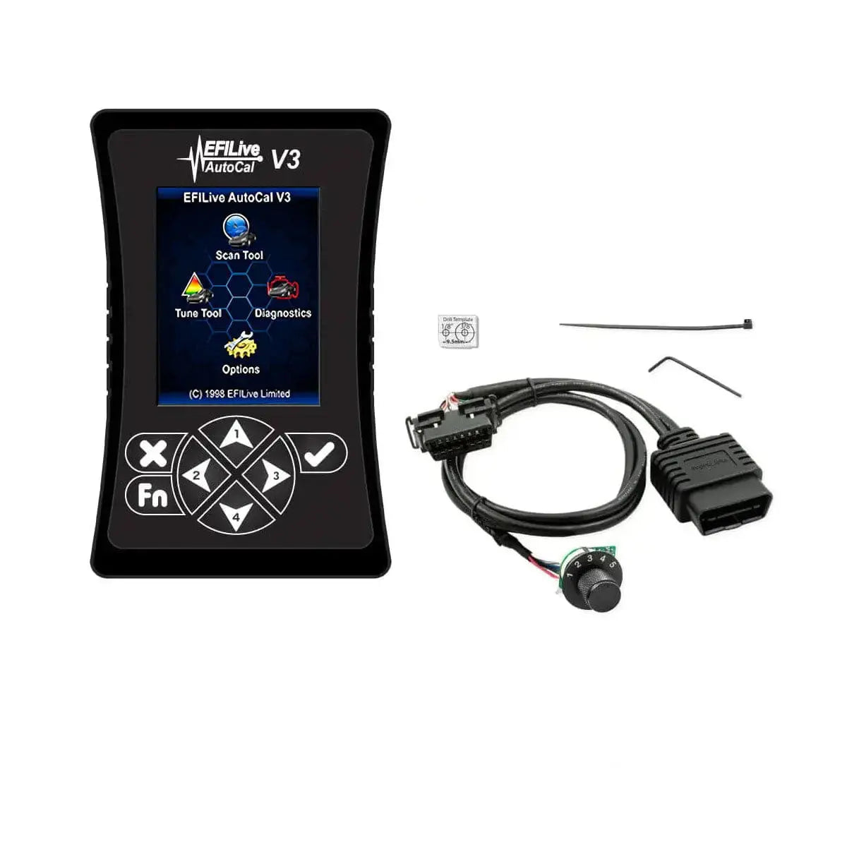 EFILive AutoCal V3 DPF Delete Tuner For 2006-2021 Dodge RAM Cummins and 2001-2016 Duramax SPETUNER