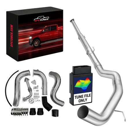 DPF/EGR/DEF Delete Kit 2016-2019 Nissan Titan 5.0L Cummins All-in-One Kit, Only Single Tune / EGR Delete Kit+Hot Side Intercooler Piping Kit+UP-Pipe / 5"