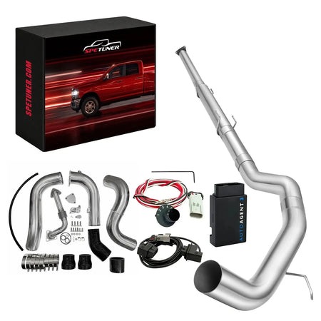 DPF/EGR/DEF Delete Kit 2016-2019 Nissan Titan 5.0L Cummins All-in-One Kit, exhaust pipe configuration