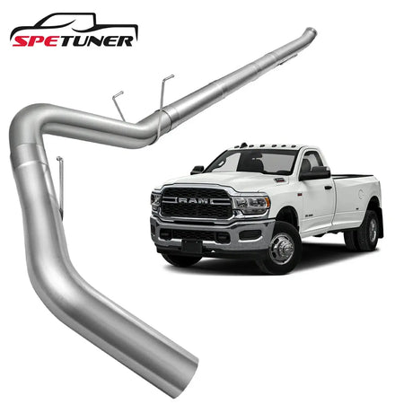 4"/5'' 2019+ 6.7 Cummins DPF Delete Race Pipe | Dodge Ram 2500/3500|SPETUNER-3