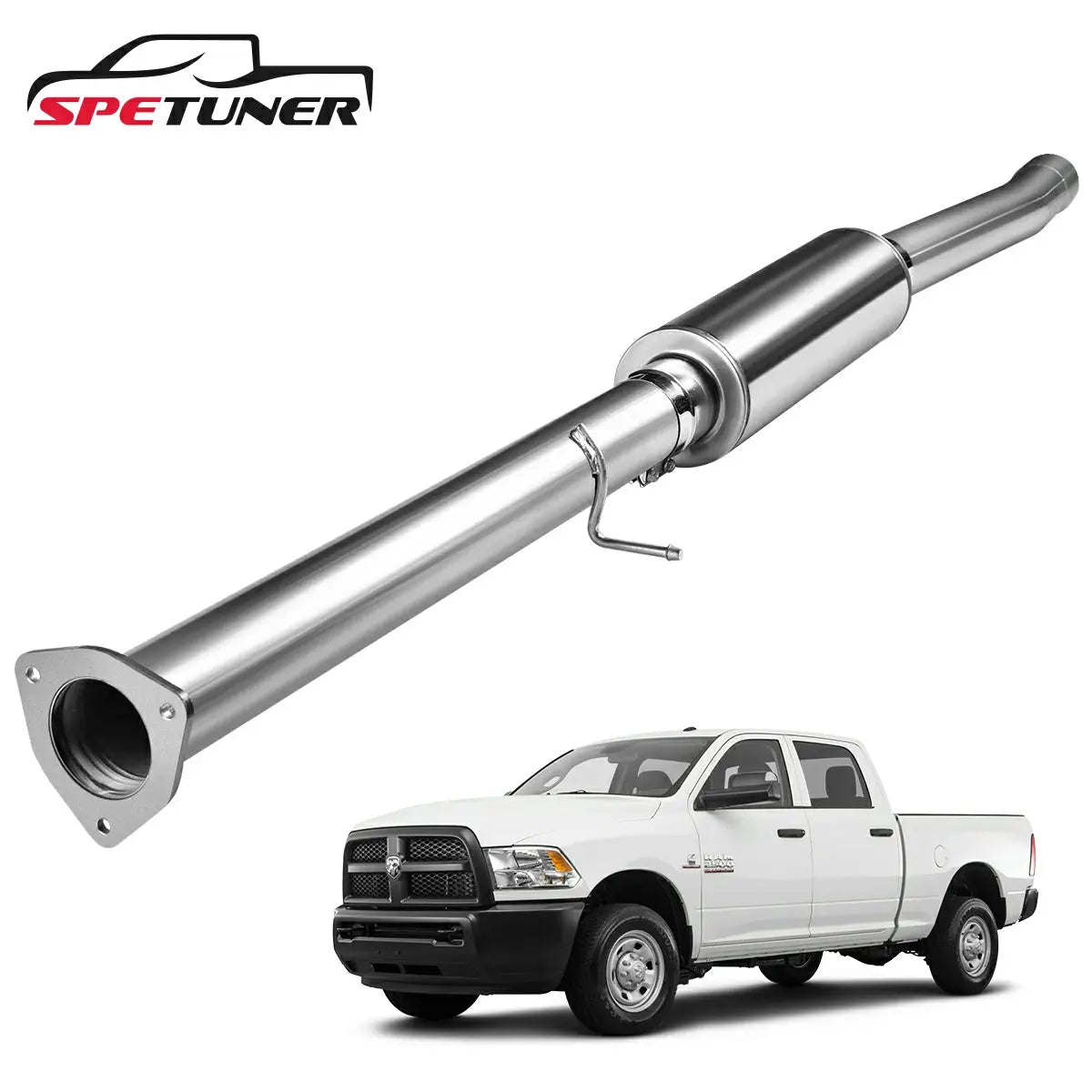 4''/5'' 2013-2018 6.7 Cummins DPF Delete Race Pipe Dodge Ram 2500/3500|SPETUNER-2