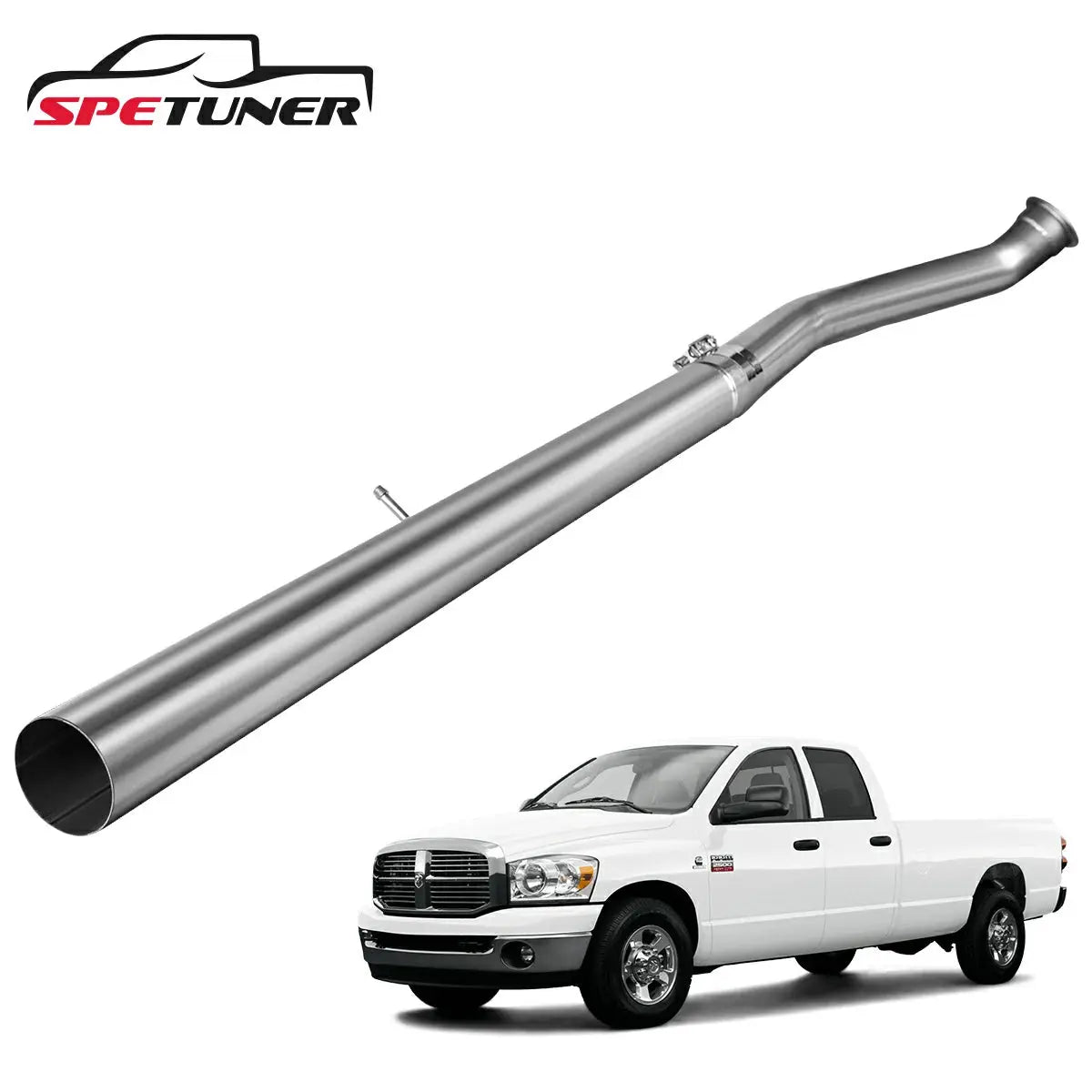 4" /5" 2010-2012 6.7 Cummins DPF Delete Race Pipe | Dodge Ram 2500/3500|SPETUNER