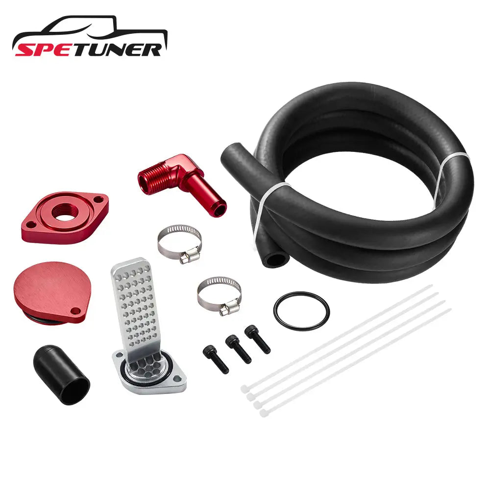 Ford 6.7 Powerstroke CCV Delete Kit w/ Catch Can | 2011–2025 – SPEtuner