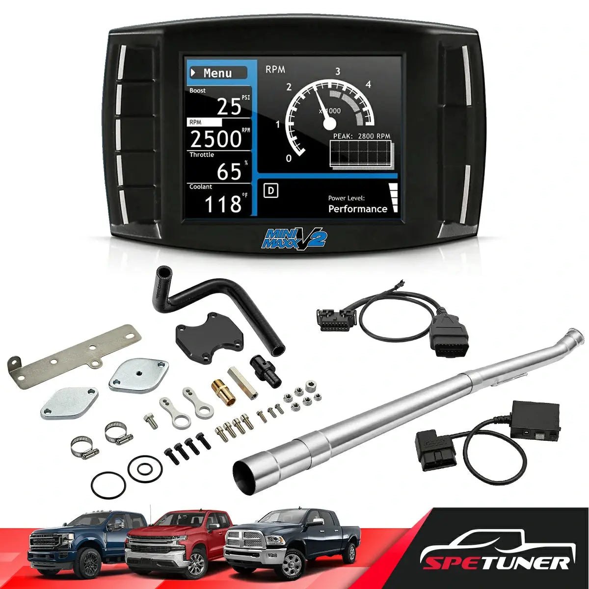 DPF/DEF/EGR Delete for Ram 2019-2021 6.7 Cummins All-in-One Kit SPETUNER