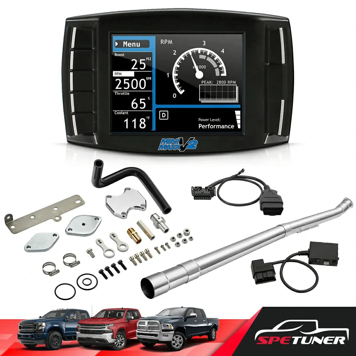 DPF/DEF/EGR Delete for Ram 2019-2021 6.7 Cummins All-in-One Kit SPETUNER