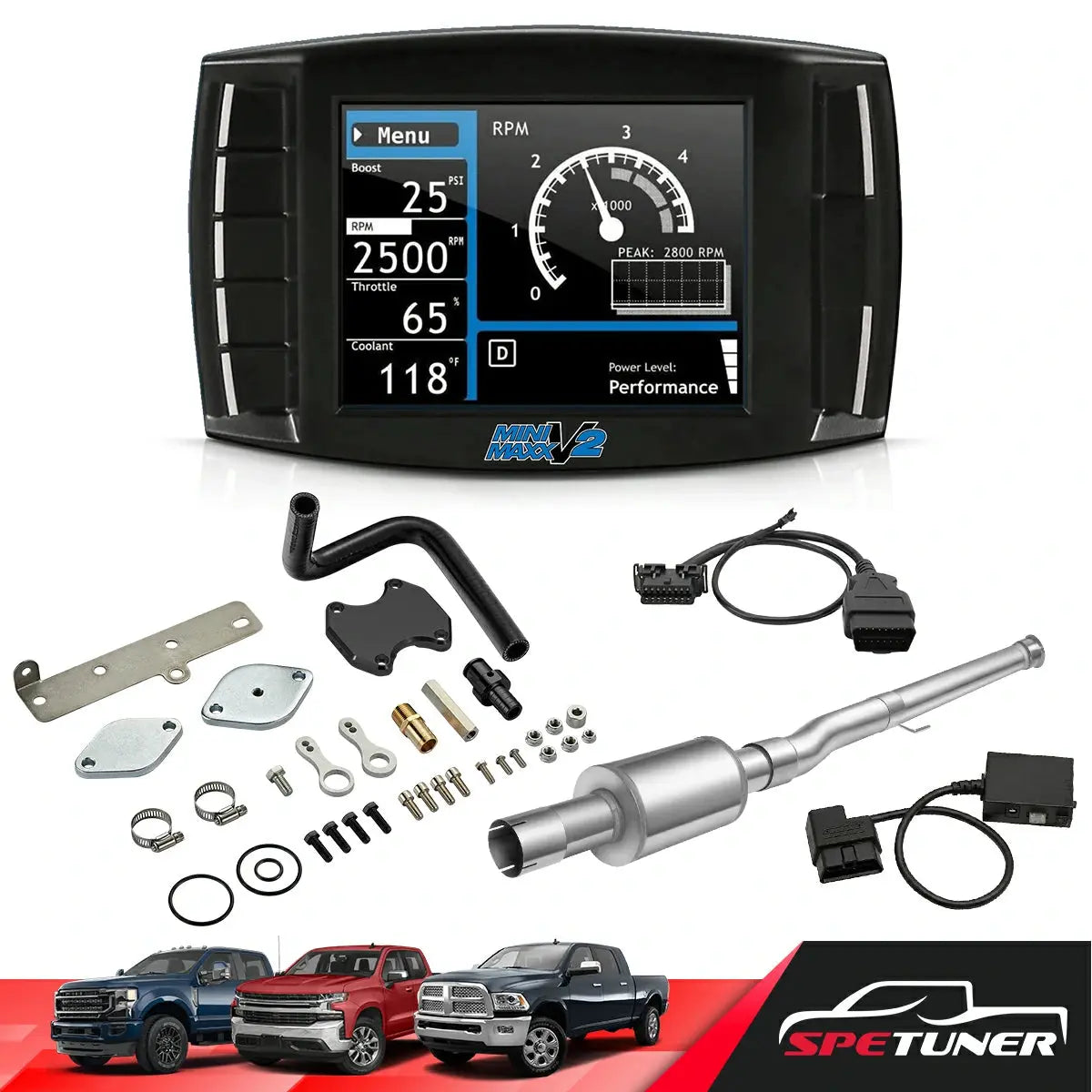 DPF/DEF/EGR Delete for Ram 2019-2021 6.7 Cummins All-in-One Kit SPETUNER