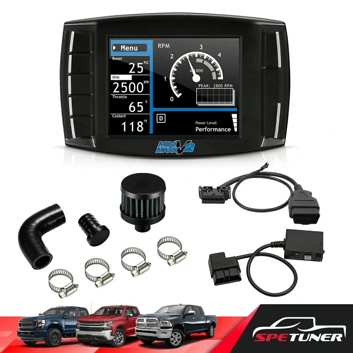 EGR/DPF/CCV/DEF Delete for 2013-2018 6.7L Cummins All-in-One Kit SPETUNER