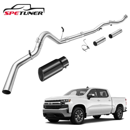 4"/5" 2017+ L5P 6.6 Duramax DPF Delete Race Pipe Chevy GMC|SPETUNER-5