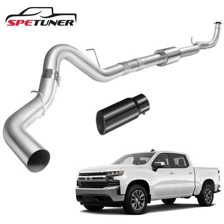 4"/5" 2017+ L5P 6.6 Duramax DPF Delete Race Pipe Chevy GMC|SPETUNER-3