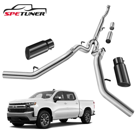 4"/5" 2017+ L5P 6.6 Duramax DPF Delete Race Pipe Chevy GMC|SPETUNER-4