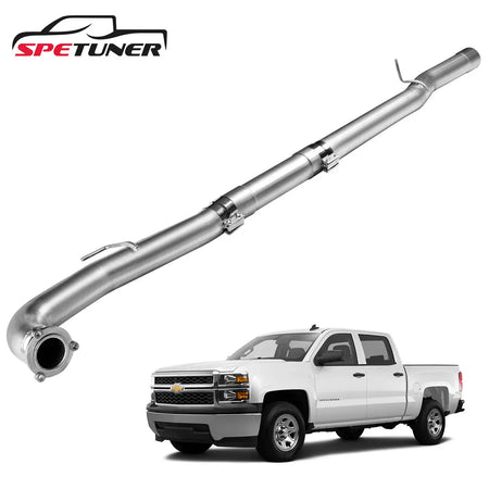 4"/5" 2011-2016 LML 6.6 Duramax DPF Delete Race Pipe Exhaust Chevy GMC|SPETUNER-2