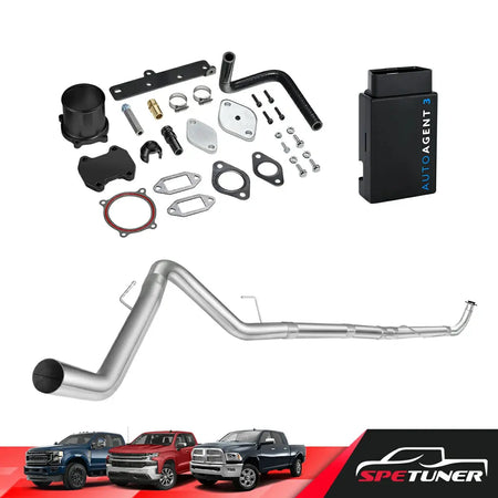 DPF/DEF/EGR Delete for 2013-2018 6.7L Cummins 2500 3500 All-in-One Kit SPETUNER