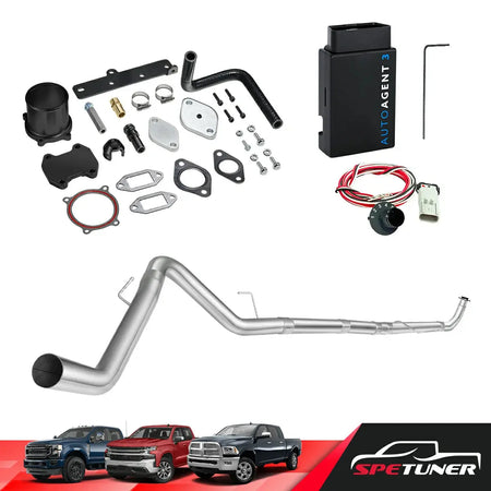 DPF/DEF/EGR Delete for 2013-2018 6.7L Cummins 2500 3500 All-in-One Kit SPETUNER