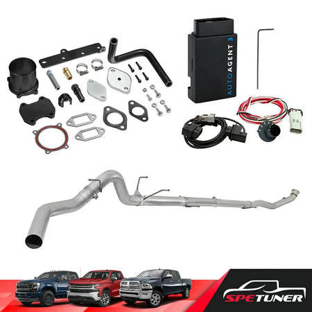 DPF/DEF/EGR Delete for 2013-2018 6.7L Cummins 2500 3500 All-in-One Kit SPETUNER