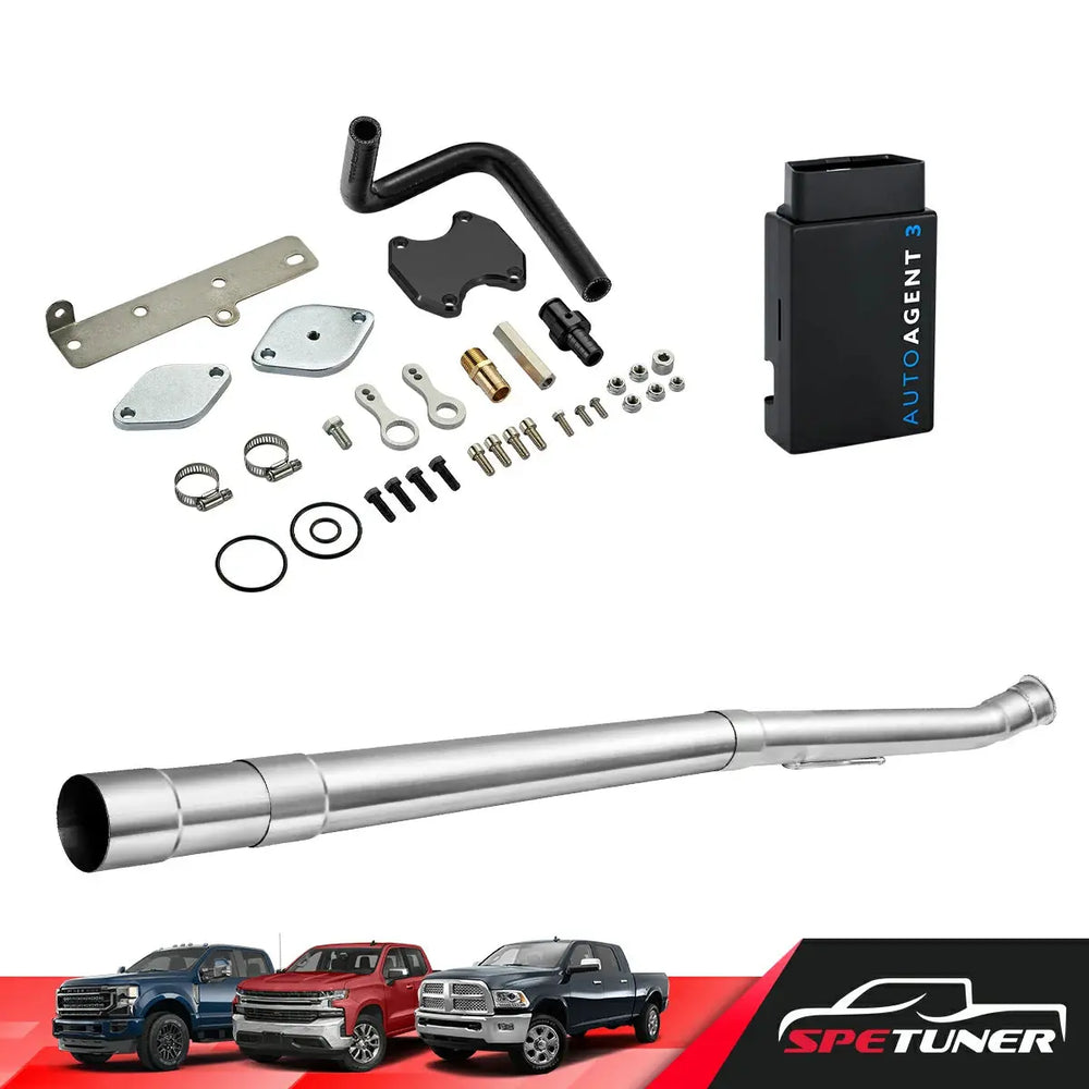 DPF/DEF/EGR Delete for 2019-2021 6.7L Cummins 2500 3500 All-in-One Kit SPETUNER