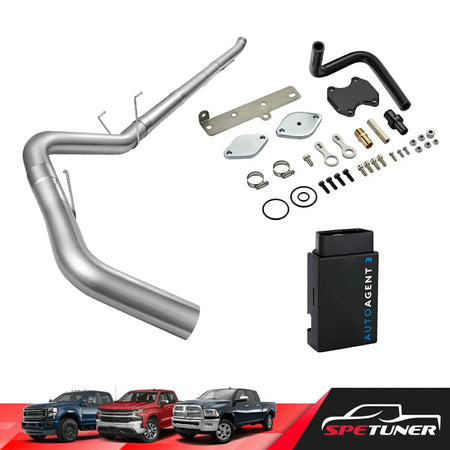 DPF/DEF/EGR Delete for 2019-2021 6.7L Cummins 2500 3500 All-in-One Kit SPETUNER